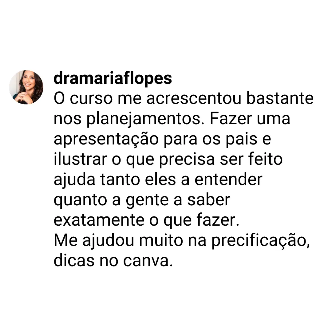 Depoimento OrtoInfantil