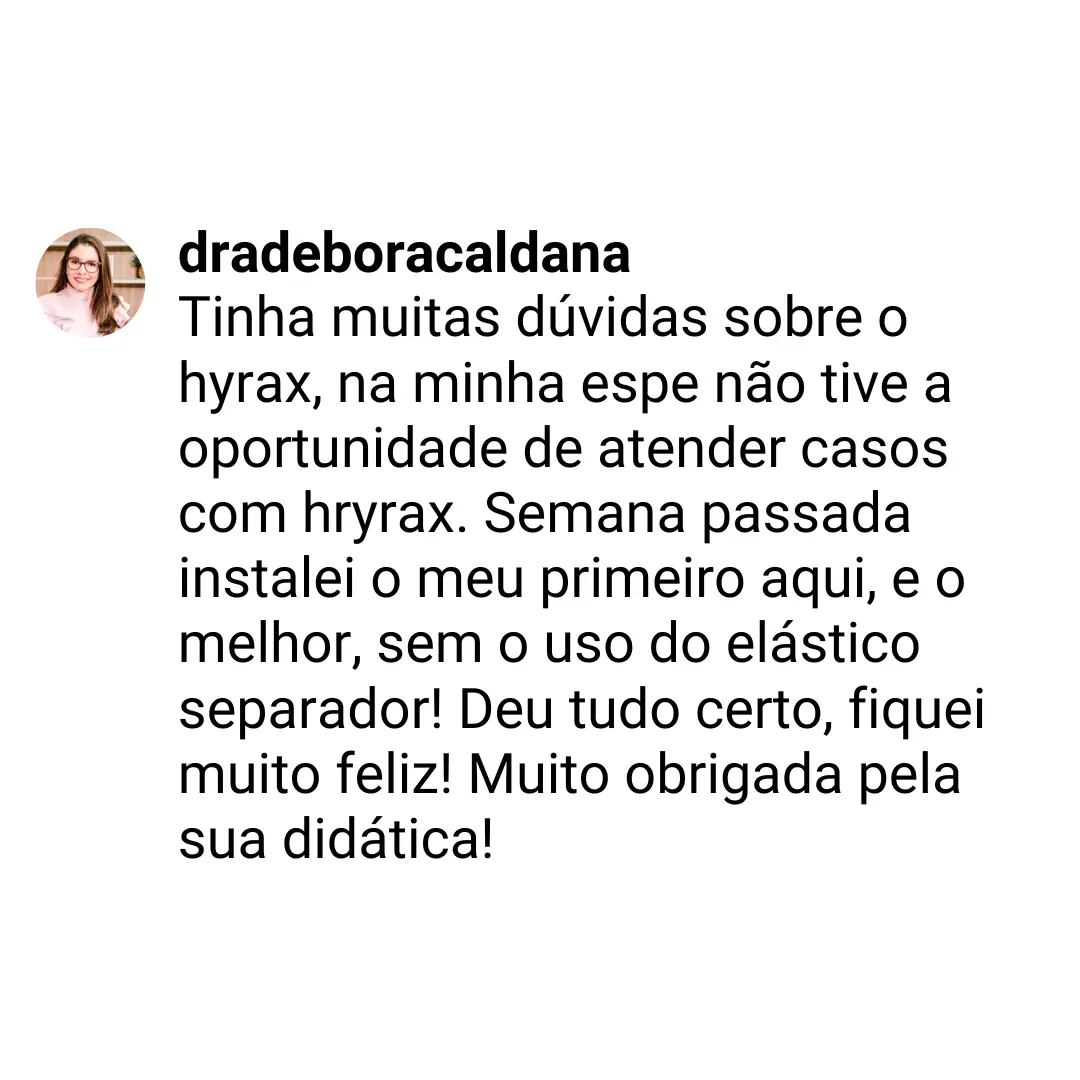 Depoimento OrtoInfantil