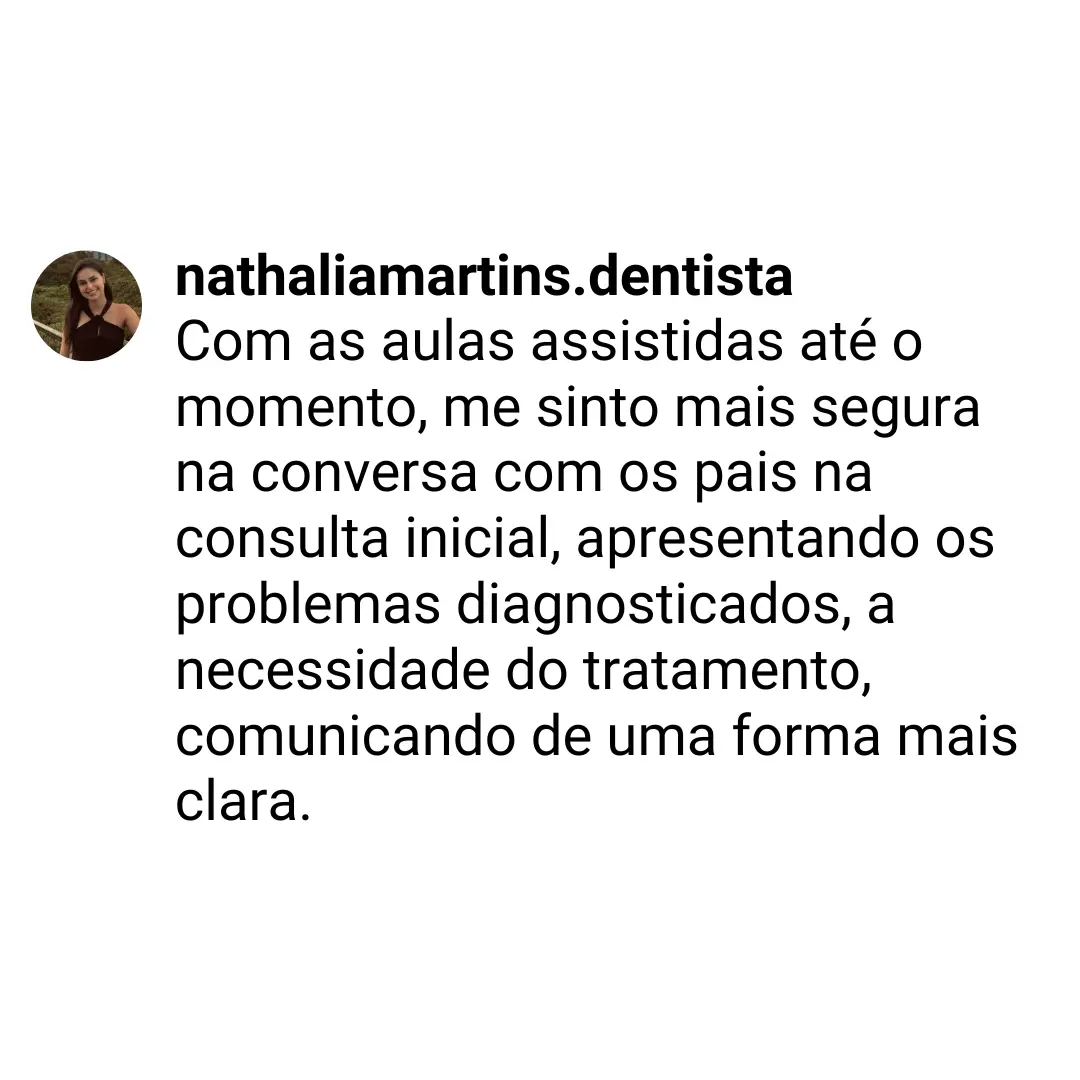 Depoimento OrtoInfantil